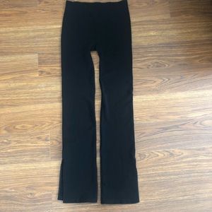 Fabletics Cloud Seamless High Waisted Split Flare Leggings Pants